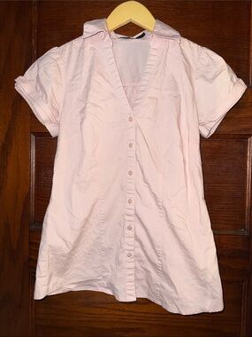 XS The Limited Essentials Pink Button Down Shirt